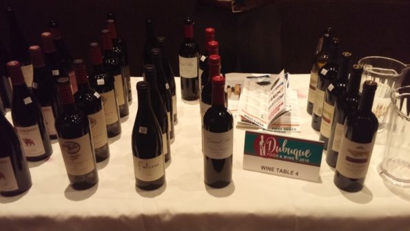 Dubuque Food And Wine 2016: Friday Night, Mississippi Moon Bar, Table 4